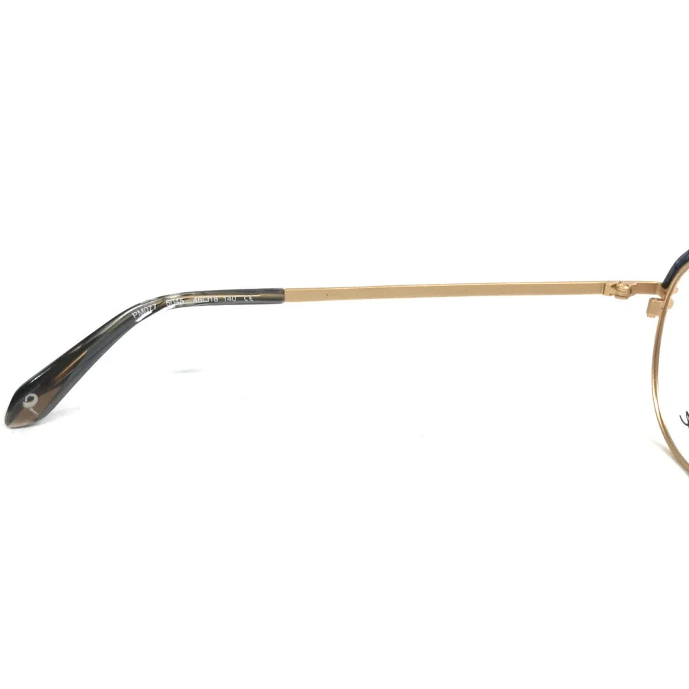J.F. Rey Petite Eyeglasses Frames PM077 5045 Matte Gold Black Marble 46-18-140
